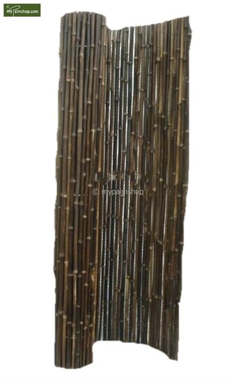 Bambusmatte schwarz 180cm x 180cm [Palette]