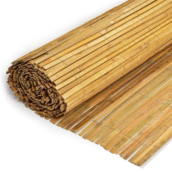 Bambusmatte, gespalten 100cm x 500cm
